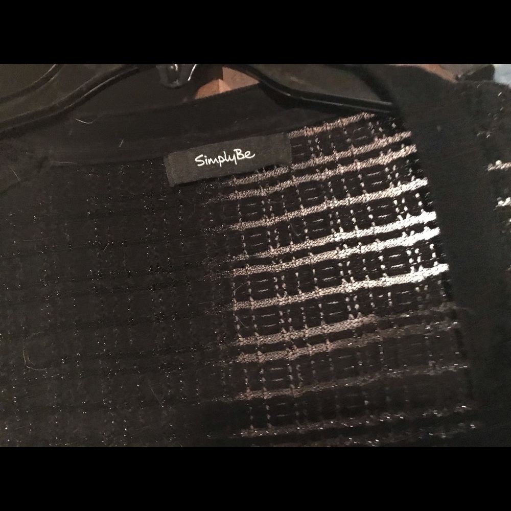 Simply be long sparkle sweater